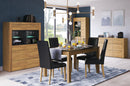 Kama 35 - 144cm wall Shelf in Camargue Oak