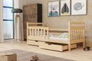 Wooden Single Bed Kasia With Storage
