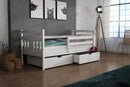 Wooden Single Bed Kate with Storage