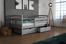 Wooden Single Bed Kate with Storage