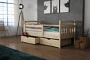 Wooden Single Bed Kate with Storage
