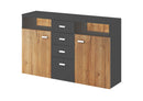 Bota 26 Sideboard Cabinet in Grey/Ribbec Oak