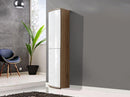 Ontario I Living Room Set White Gloss and San Remo Oak