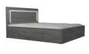 Latte Bed 160cm in Black Norwegian Pine