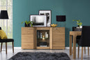 Locarno 46 3 Door Sideboard Cabinet