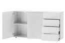 Lucca 02 Sideboard Cabinet with Drawers 150cm