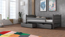 Wooden Bed Maciej with Storage