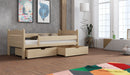 Wooden Bed Maciej with Storage