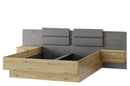 Mediolan 02 Bed 160cm With Bedside Tables