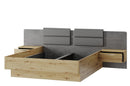 Mediolan 02 Bed 160cm With Bedside Tables