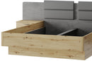 Mediolan 02 Bed 160cm With Bedside Tables