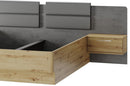 Mediolan 02 Bed 160cm With Bedside Tables
