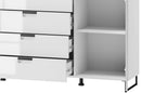 Megan 04 - 2 Door Sideboard Cabinet with Drawers