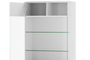 Megan 07 - 2 Door Tall Display Cabinet