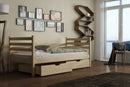 Wooden Single Bed Melanie with Storage