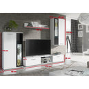 Wow Wall Unit in White/Black