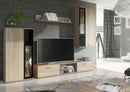 Wow Wall Unit in Oak Sonoma/Black