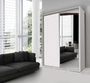 Penelopa Sliding Door Wardrobe 155cm with Mirror