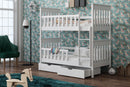 Wooden Bunk Bed Oliver with Storage