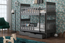 Wooden Bunk Bed Oliver with Storage