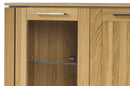 Oslo 48 Display Sideboard Cabinet in Golden Oak