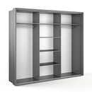Arti 20 - 3 Sliding Door Wardrobe 250cm with LED