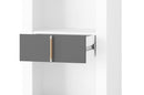 Picolo 01 Tall Bookcase in White