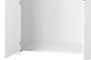 Picolo 03 - 2 Door Wardrobe 106cm in White