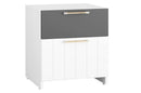 Picolo 08 Bedside Table in White