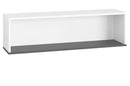 Picolo 09 Wall Shelf in White and Grey