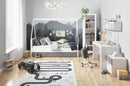 Picolo 11 Kids Bed with Drawer in White and Grey