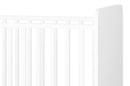 Picolo 14 Cot Bed with Drawer in White and Grey