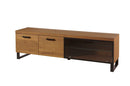 Pratto 25 TV Cabinet 180cm in Rustic Oak