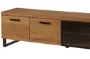 Pratto 25 TV Cabinet 180cm in Rustic Oak