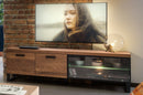 Pratto 25 TV Cabinet 180cm in Rustic Oak