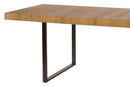 Pratto 40 Extending Dining Table in Rustic Oak