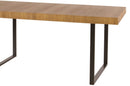 Pratto 40 Extending Dining Table in Rustic Oak