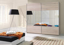 Twister 2 Sliding Door Wardrobe 225cm with Mirror