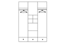 Riva 01 Wardrobe 138cm