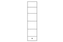Riva 03 Bookcase with Drawer