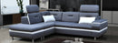 Romano Corner Sofa Bed with Pouf