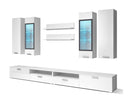 Wall Unit Sarah 10 in White Gloss