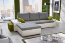 Senso Pik Corner Sofa Bed with Pouf