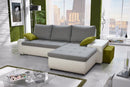 Senso Pik Corner Sofa Bed with Pouf