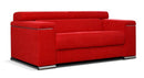 Silver 3-Seater Sofa Bed