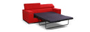 Silver 3-Seater Sofa Bed