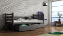 Wooden Single Bed Simon with Storage