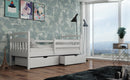 Wooden Single Bed Solo with Storage