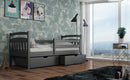 Wooden Single Bed Solo with Storage