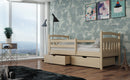 Wooden Single Bed Solo with Storage